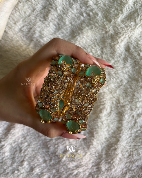 Celestia Zircon Bangles